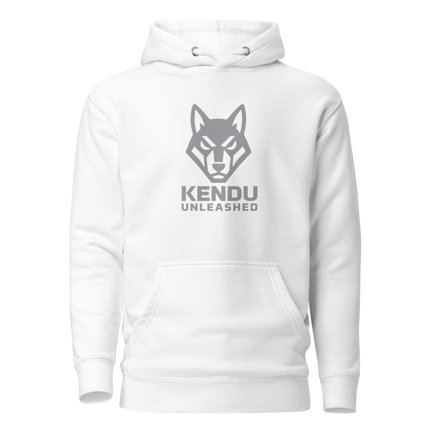 Kendu Unleashed Unisex Hoodie (Gray Logo)
