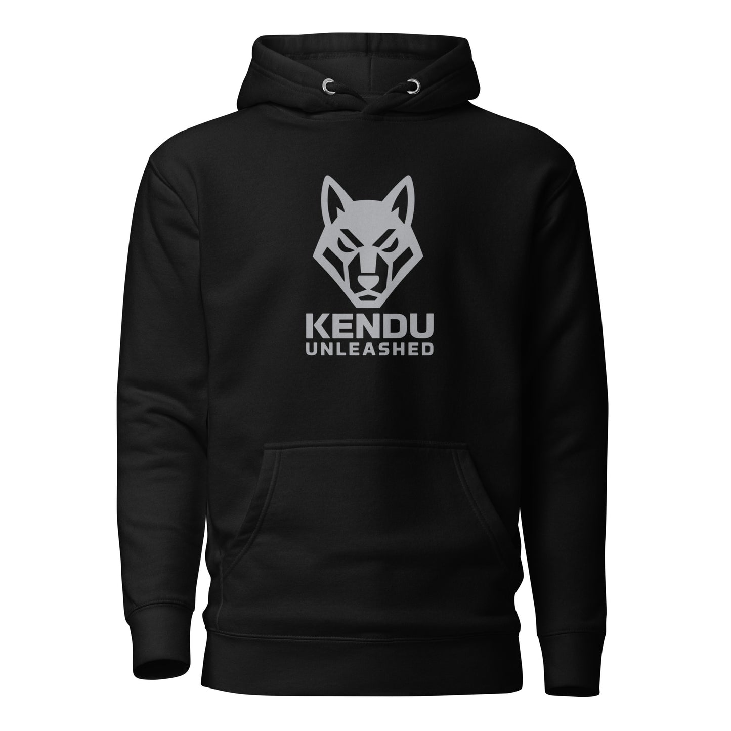 Kendu Unleashed Unisex Hoodie (Gray Logo)