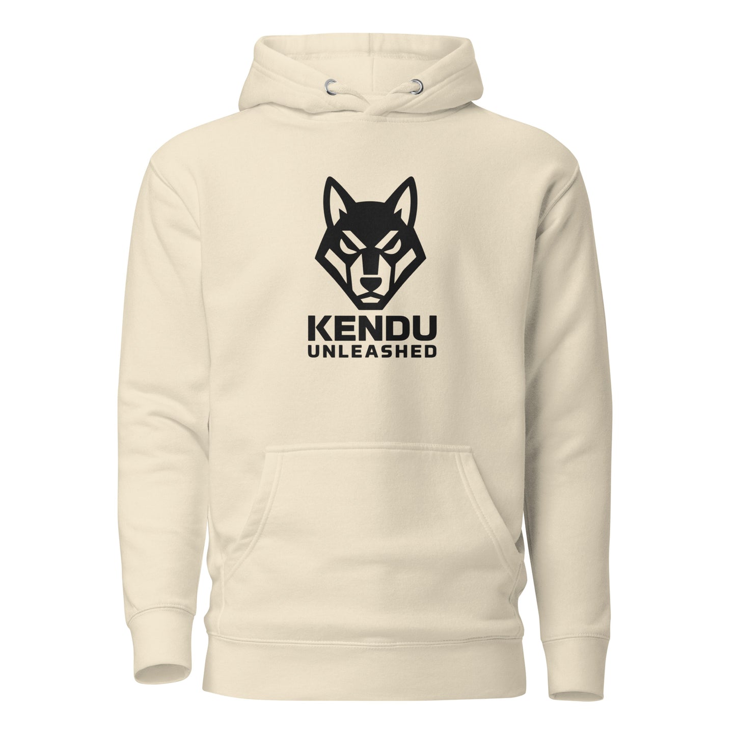 Kendu Unleashed Unisex Hoodie (Black Logo)