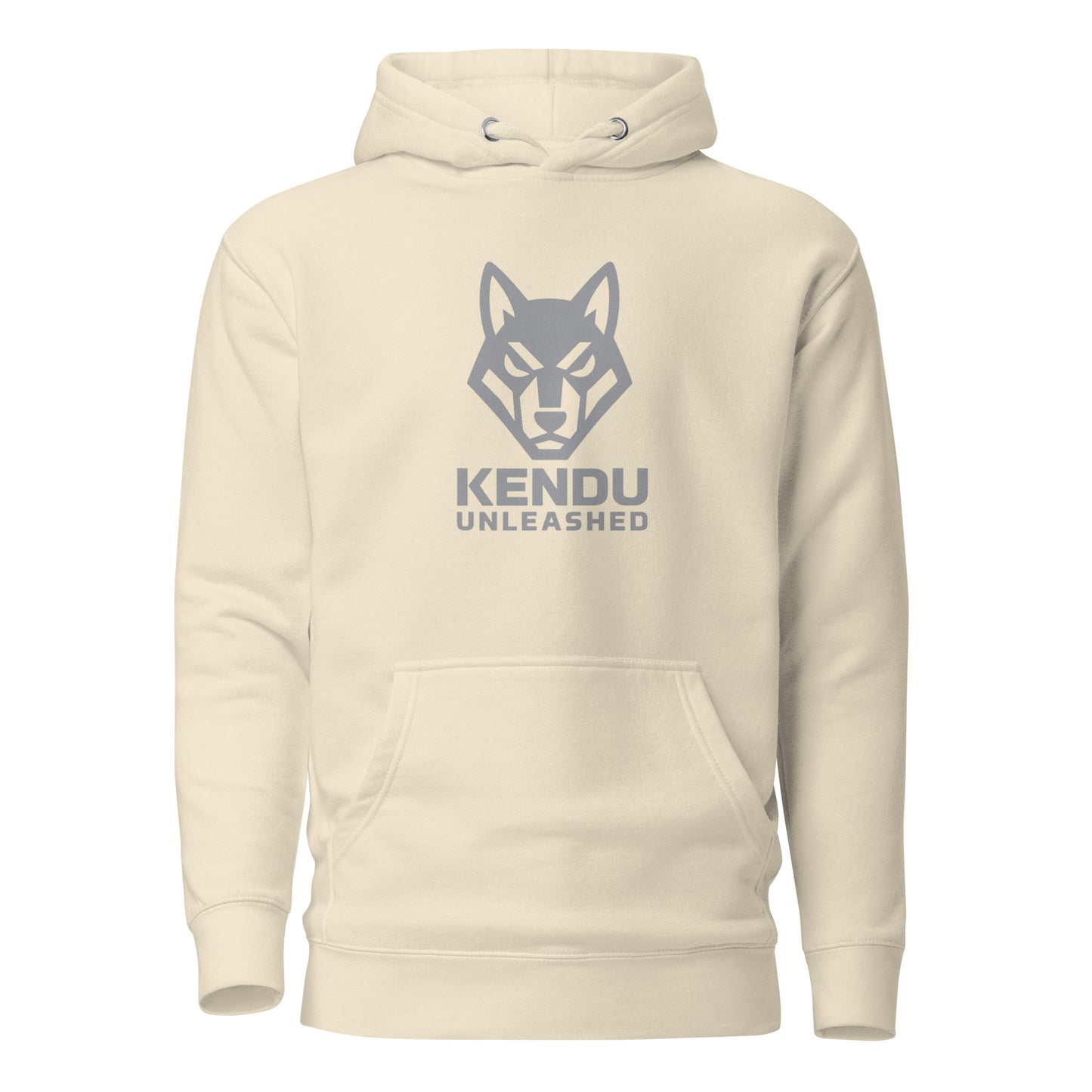 Kendu Unleashed Unisex Hoodie (Gray Logo)