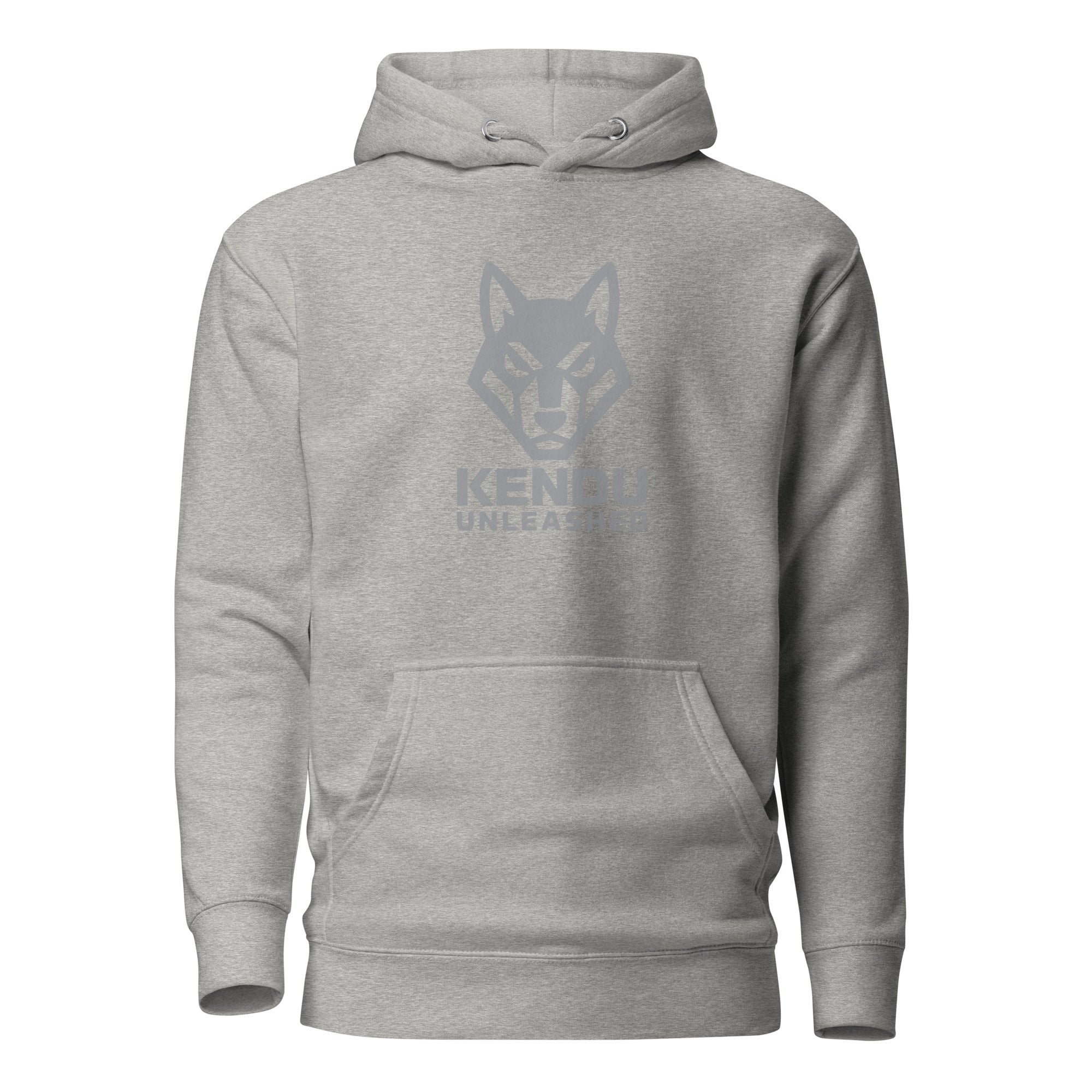 Kendu Unleashed Unisex Hoodie (Gray Logo)