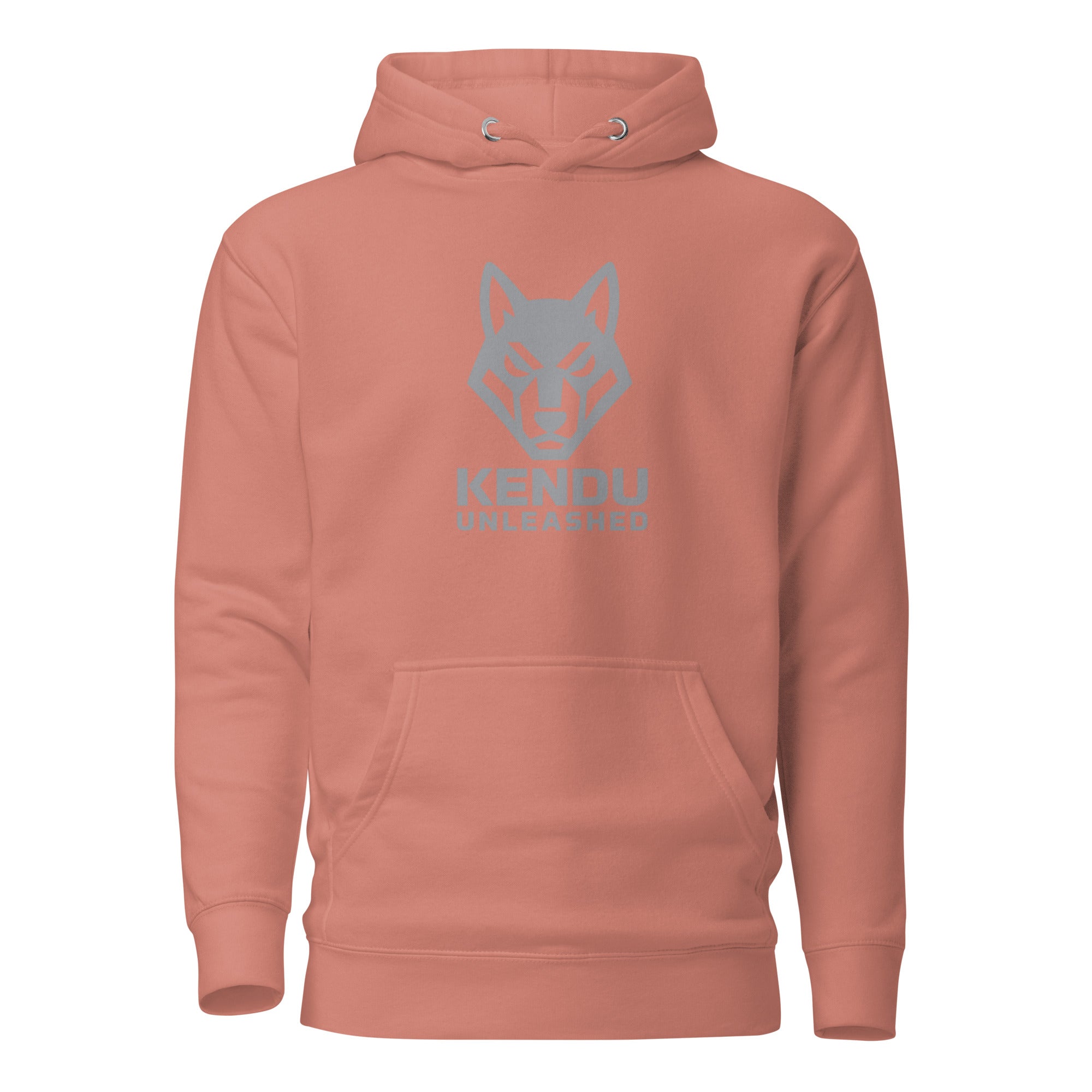 Kendu Unleashed Unisex Hoodie (Gray Logo)