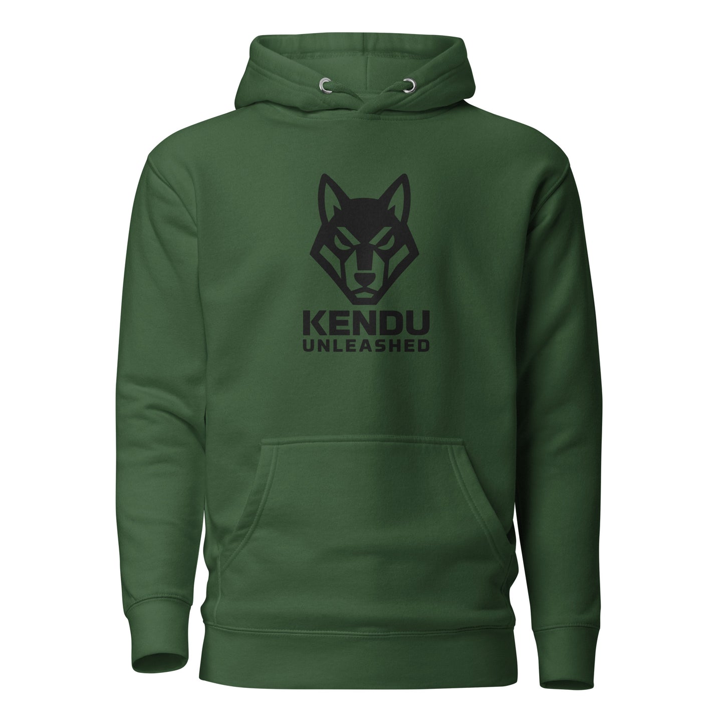 Kendu Unleashed Unisex Hoodie (Black Logo)