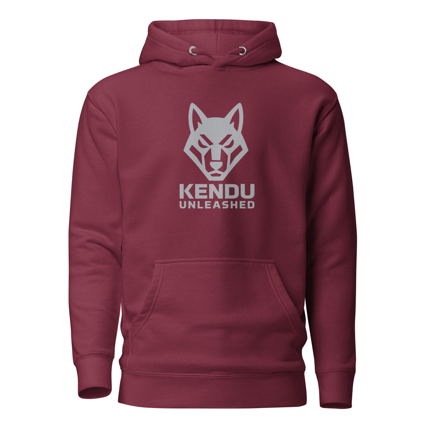Kendu Unleashed Unisex Hoodie (Gray Logo)
