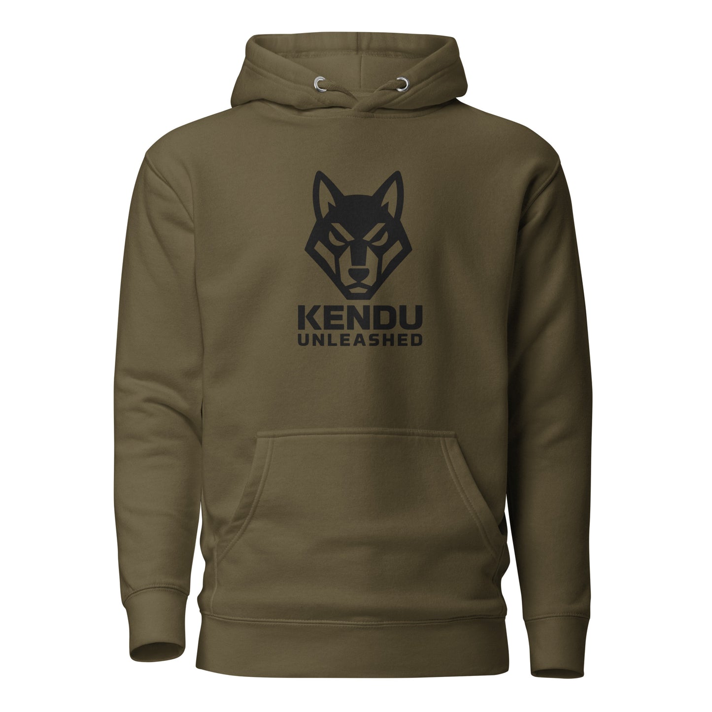 Kendu Unleashed Unisex Hoodie (Black Logo)