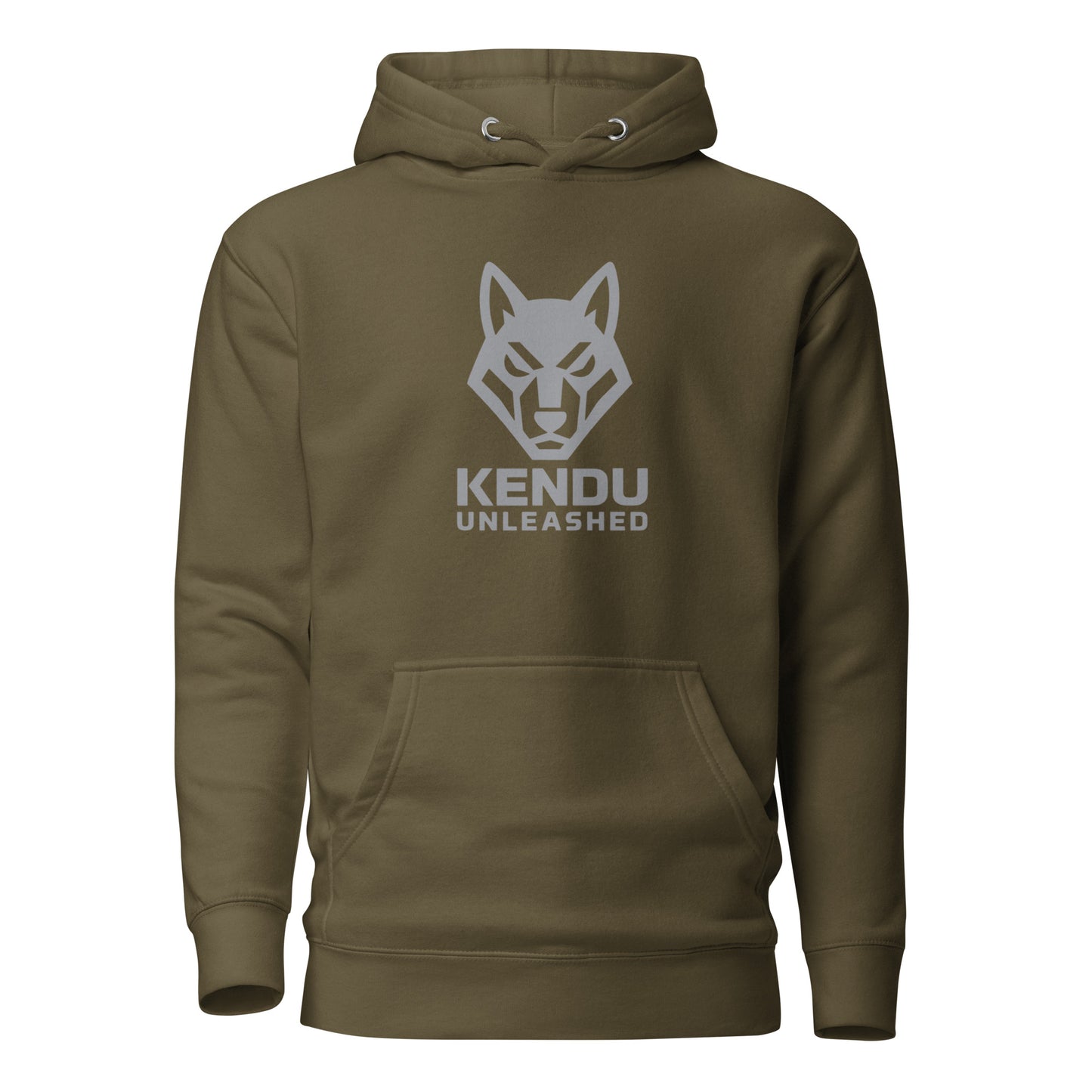 Kendu Unleashed Unisex Hoodie (Gray Logo)