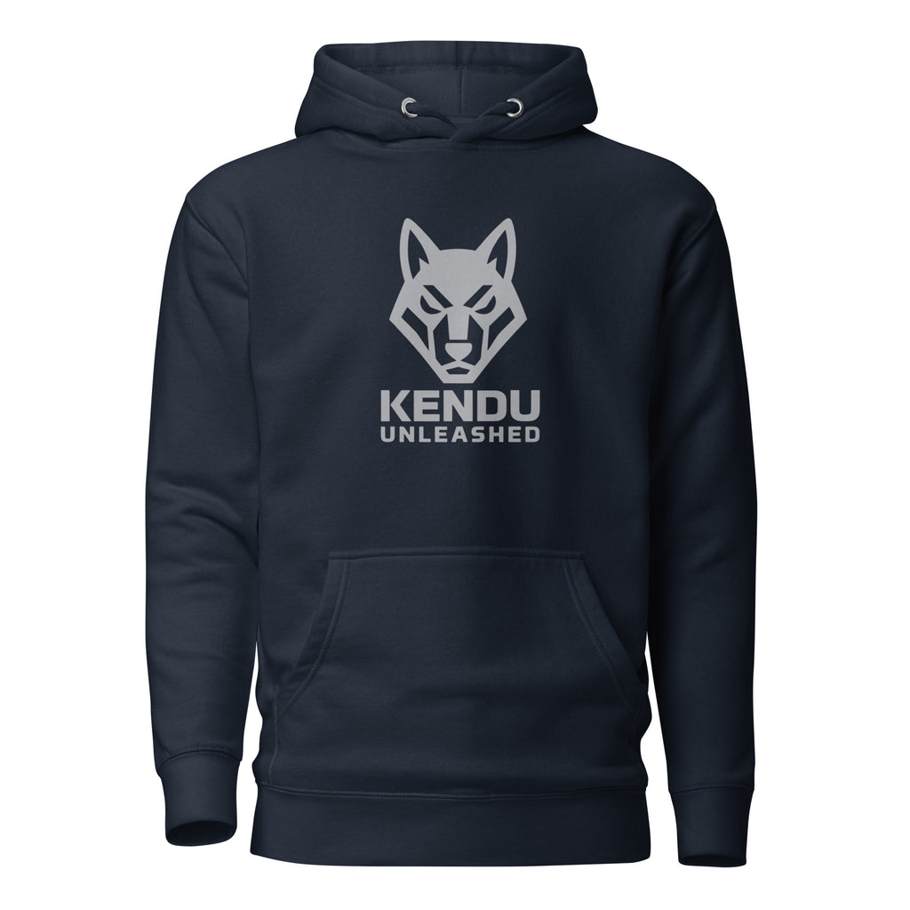 Kendu Unleashed Unisex Hoodie (Gray Logo)