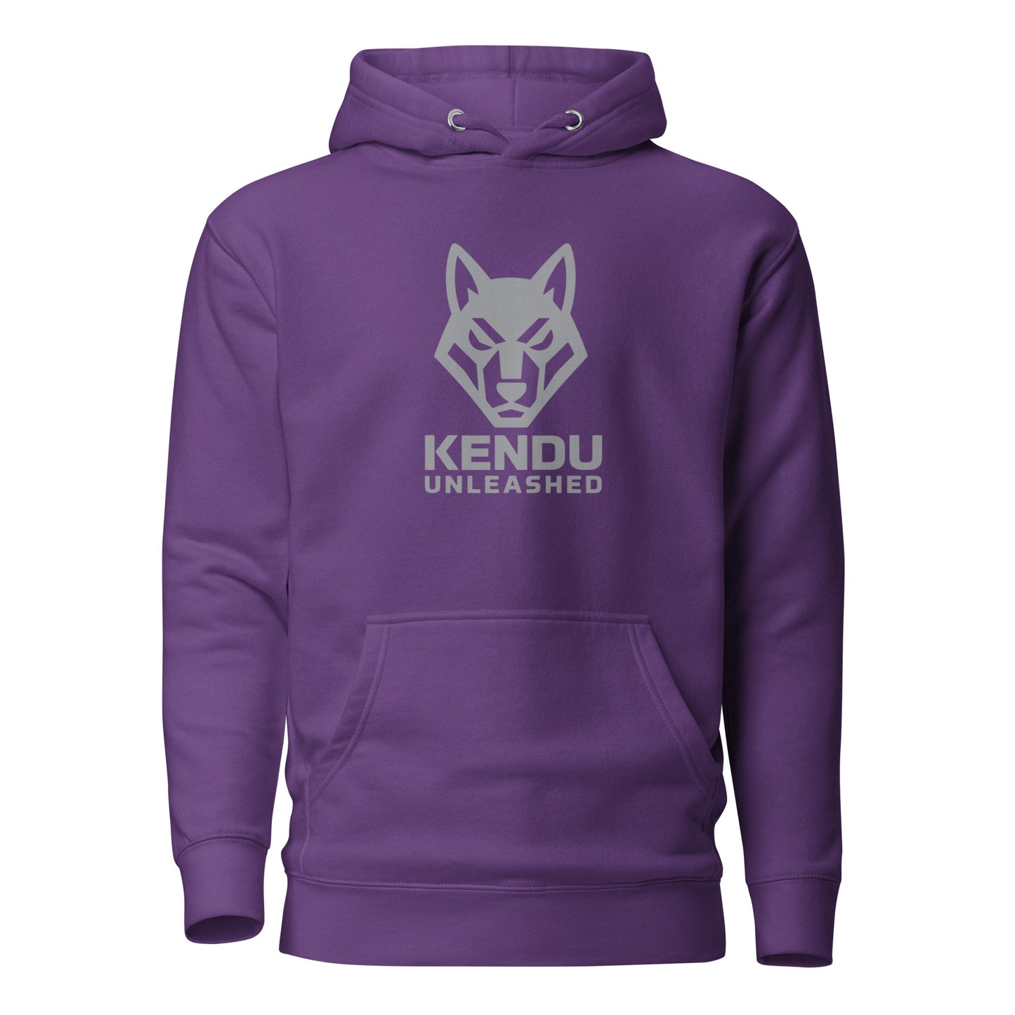 Kendu Unleashed Unisex Hoodie (Gray Logo)