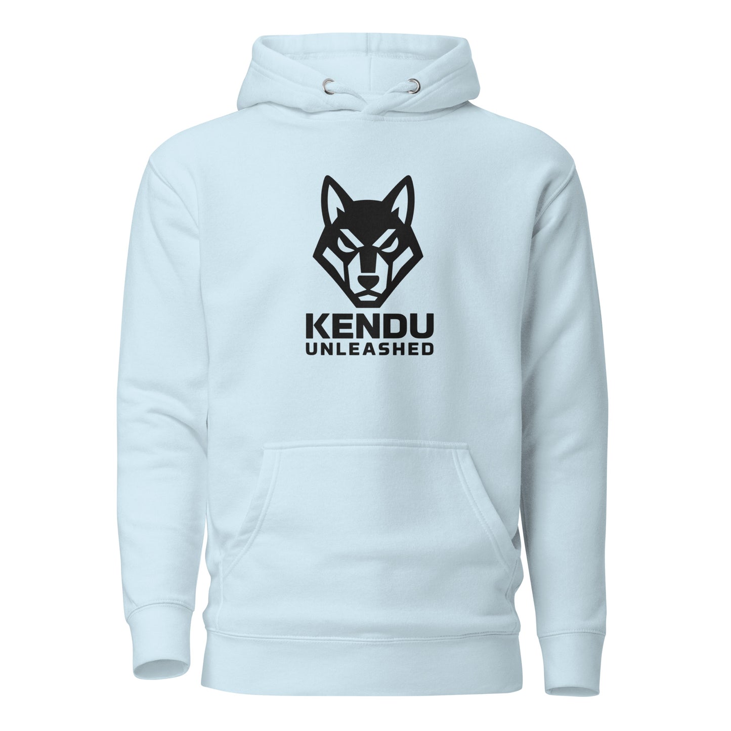 Kendu Unleashed Unisex Hoodie (Black Logo)