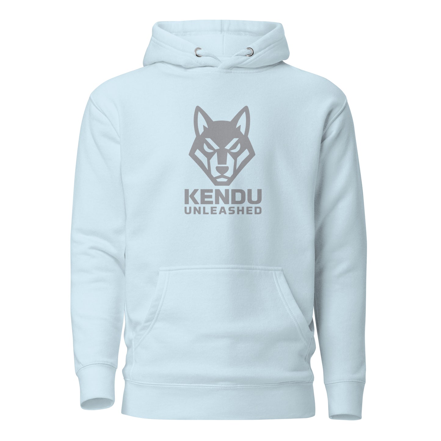 Kendu Unleashed Unisex Hoodie (Gray Logo)