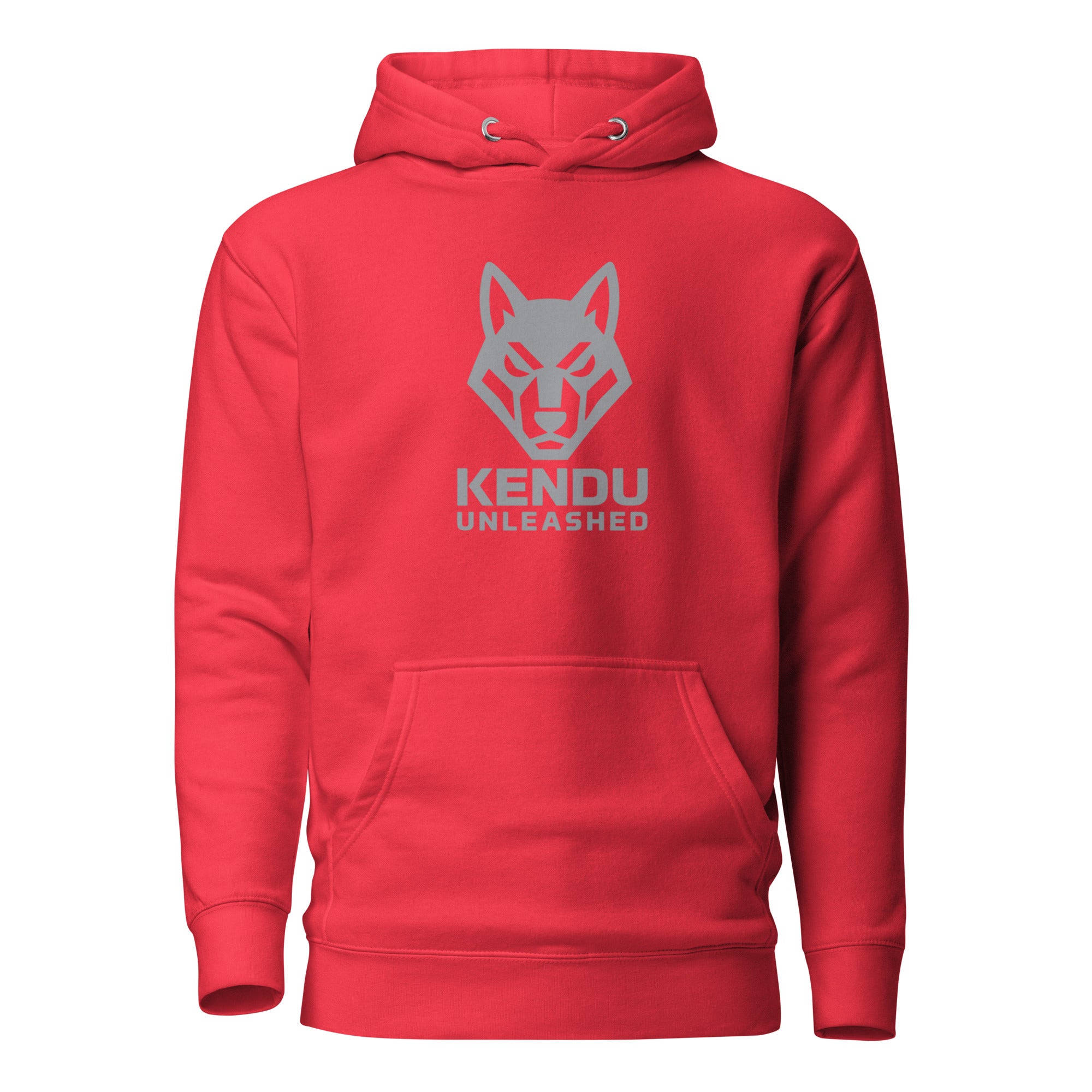 Kendu Unleashed Unisex Hoodie (Gray Logo)