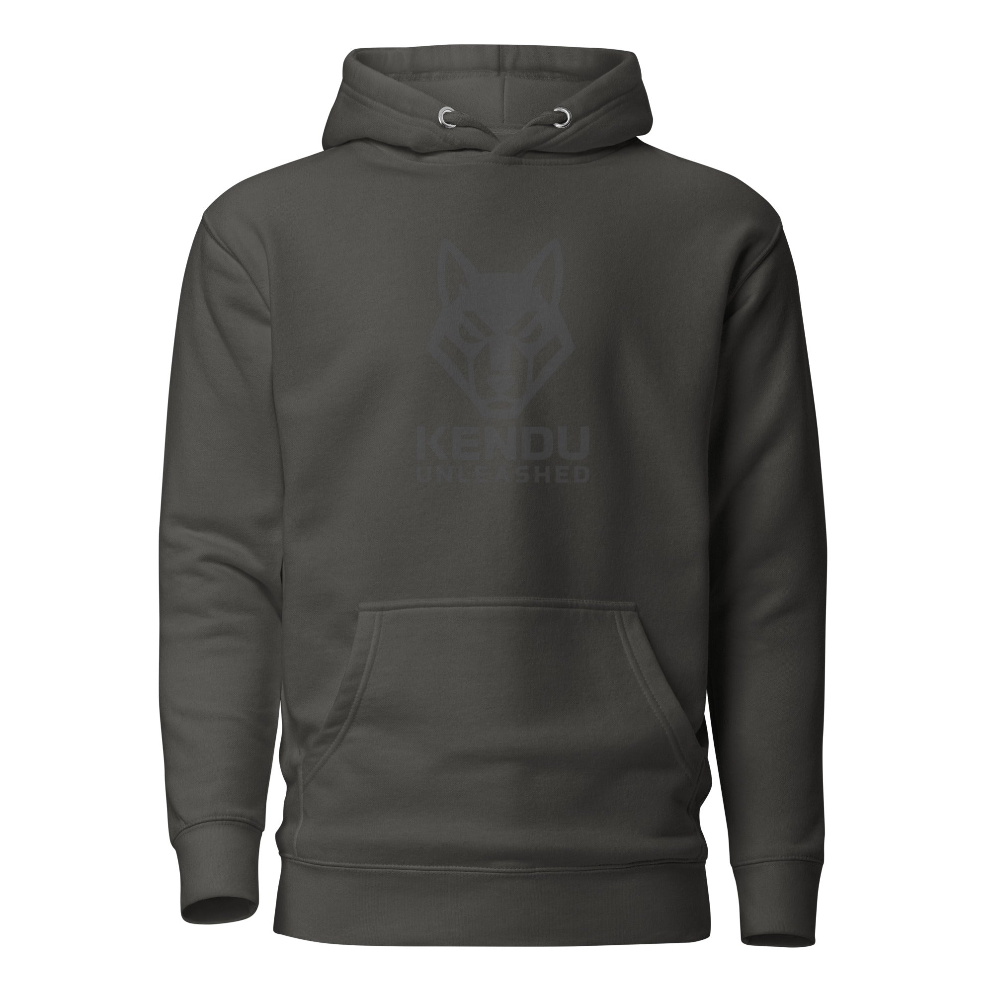 Kendu Unleashed Unisex Hoodie (Black Logo)