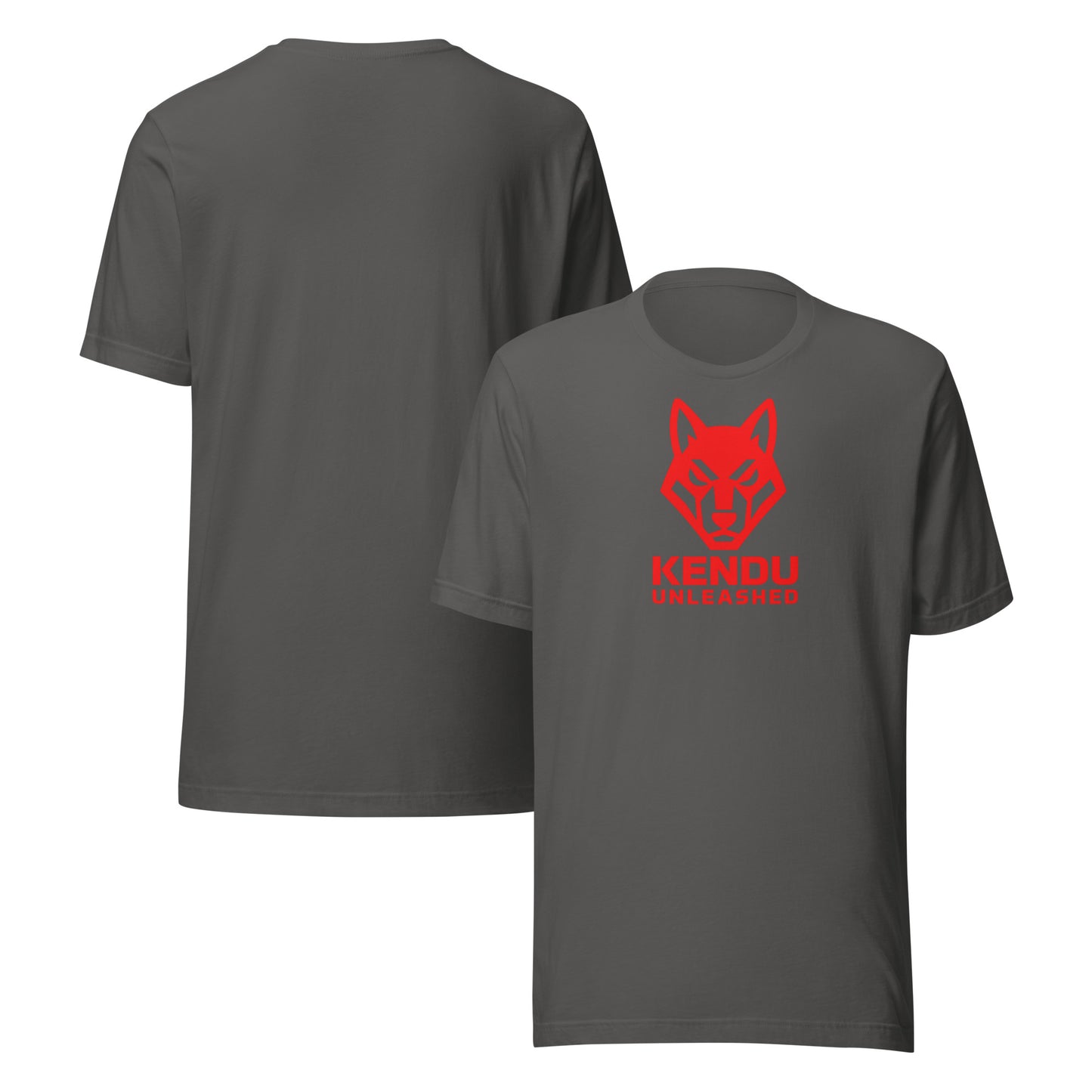 Kendu Unleashed Unisex T-Shirt (Red Logo)