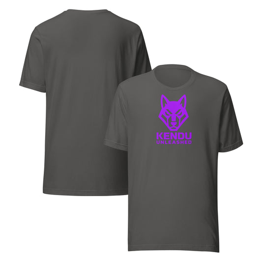 Kendu Unleashed Unisex T-Shirt (Purple Logo)