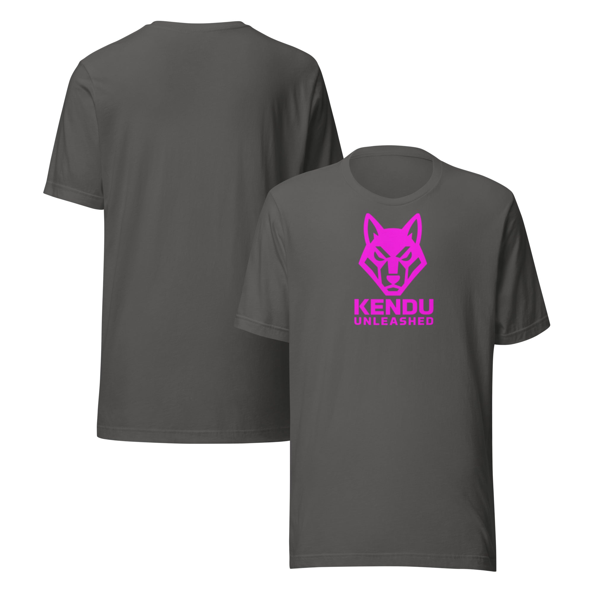Kendu Unleashed Unisex T-Shirt (Pink Logo)
