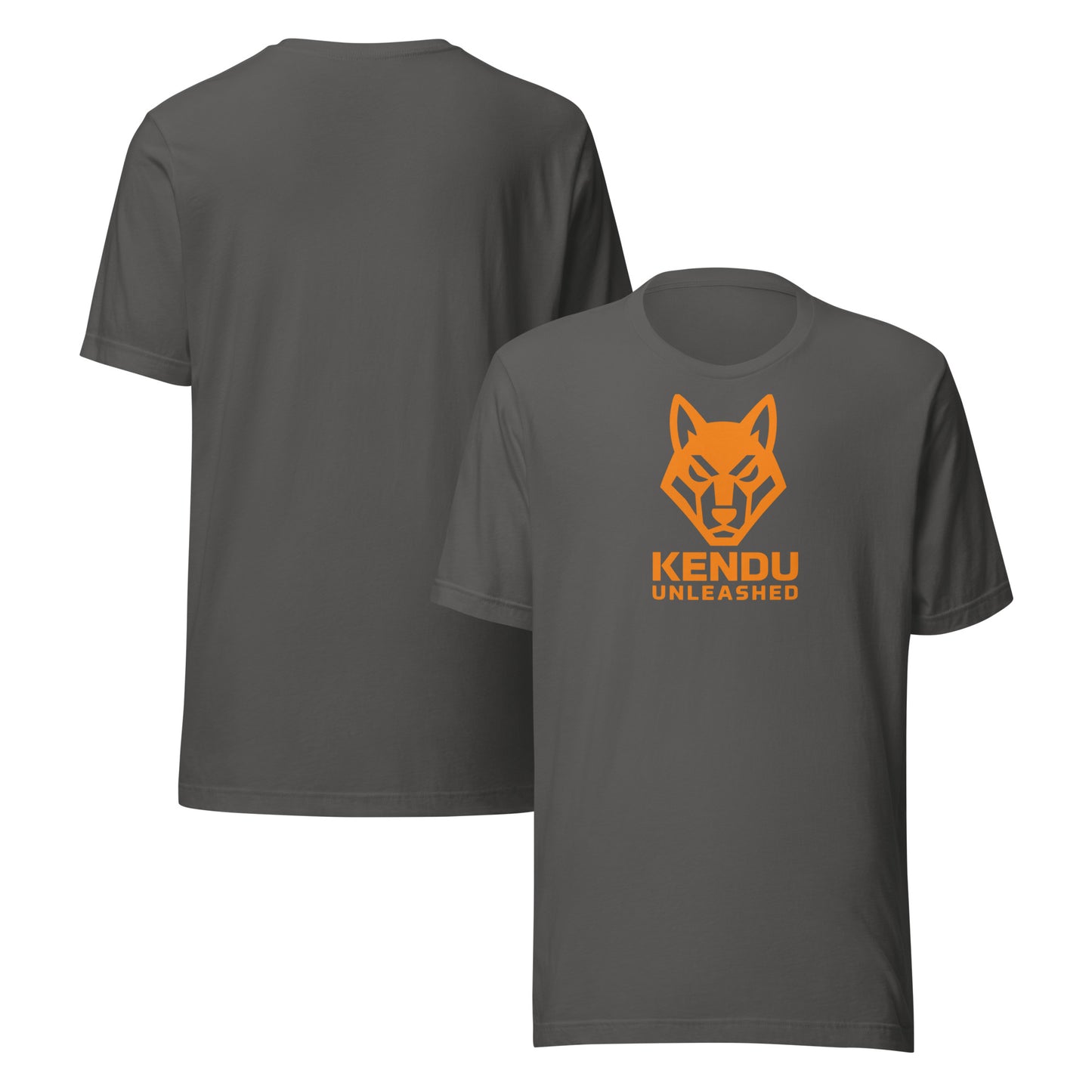 Kendu Unleashed Unisex T-Shirt (Orange Logo)