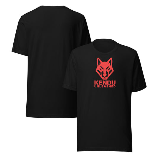Kendu Unleashed Unisex T-Shirt (Red Logo)