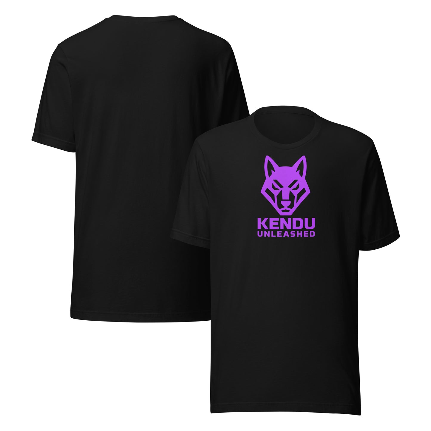 Kendu Unleashed Unisex T-Shirt (Purple Logo)