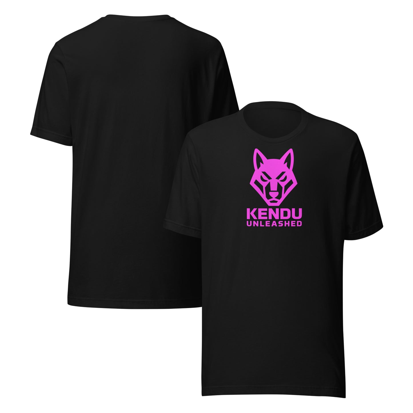 Kendu Unleashed Unisex T-Shirt (Pink Logo)