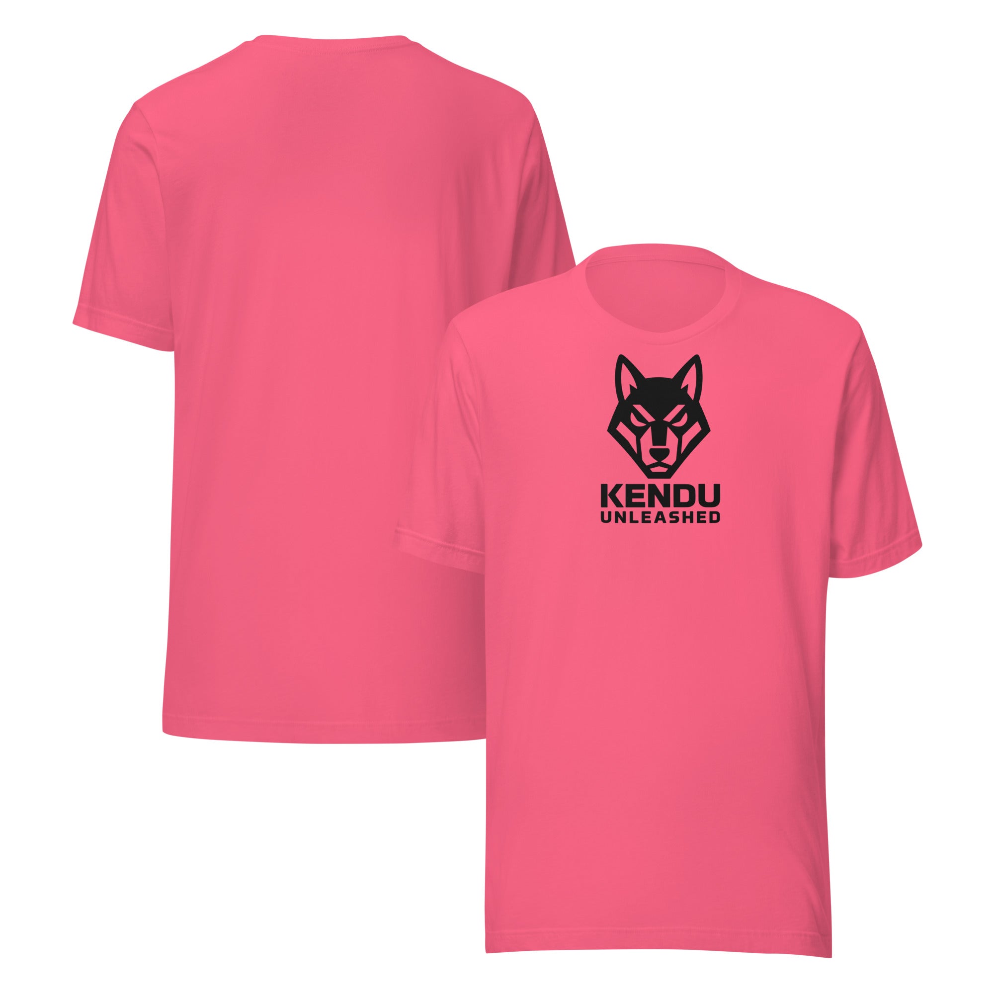 Kendu Unleashed Unisex T-Shirt Black Logo