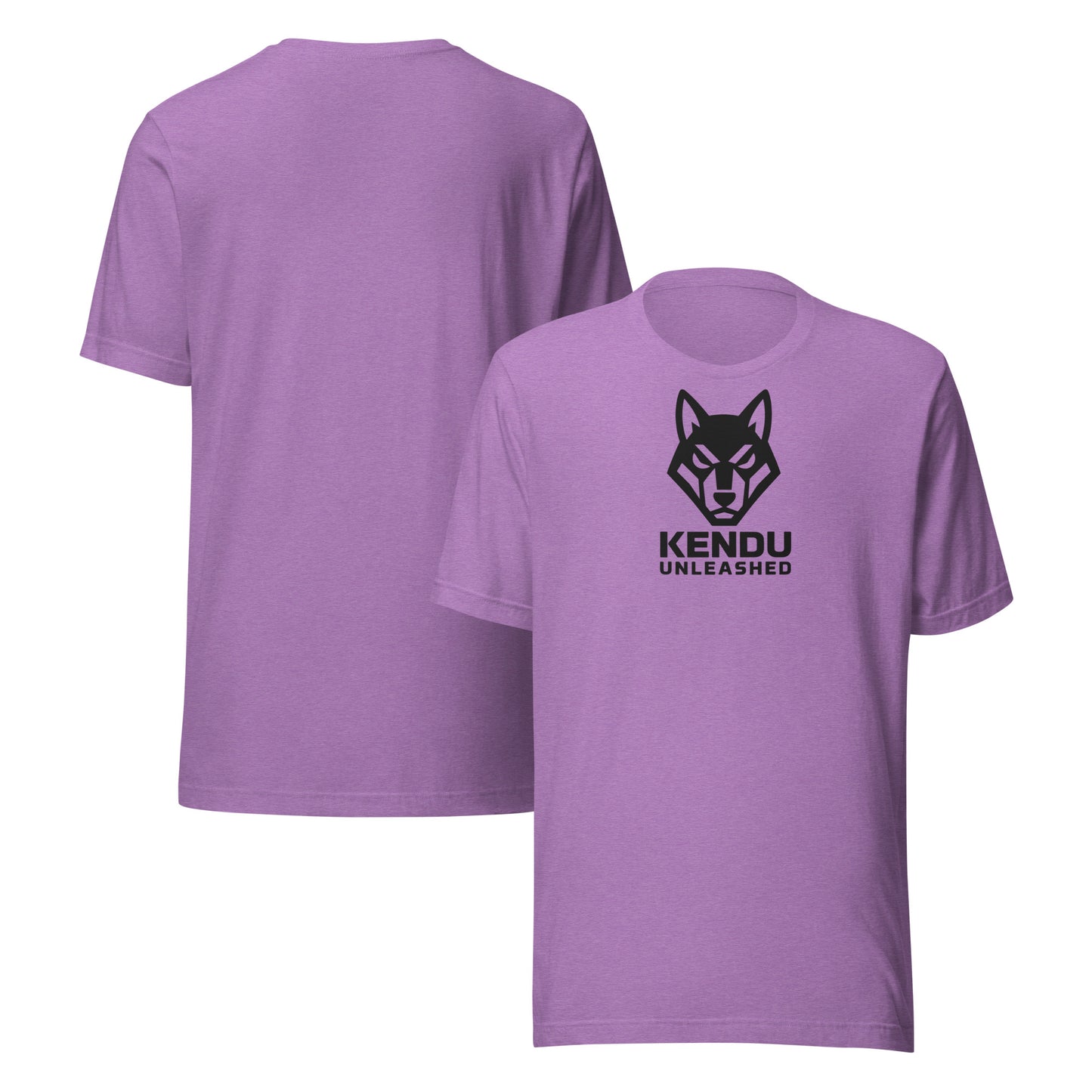 Kendu Unleashed Unisex T-Shirt Black Logo