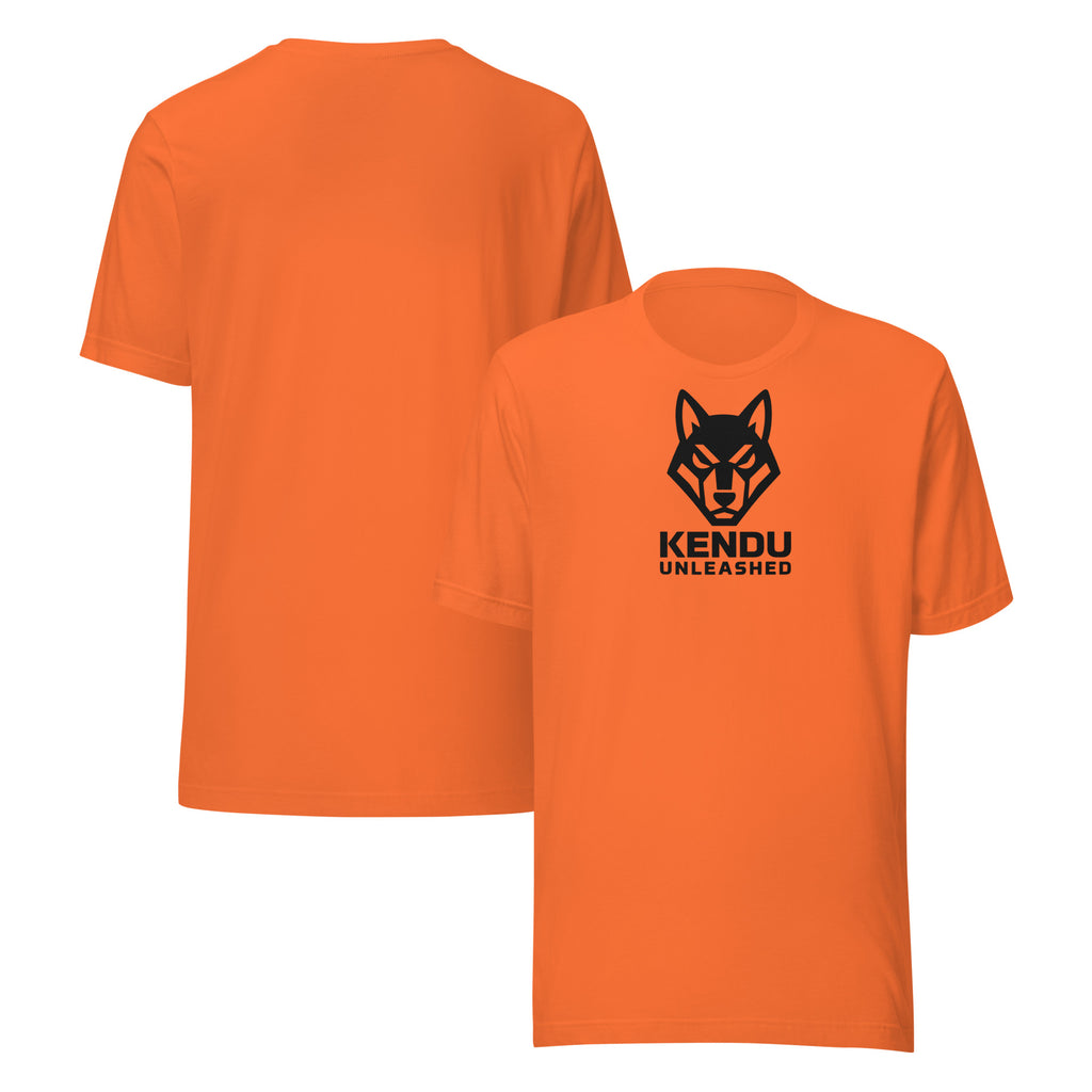 Kendu Unleashed Unisex T-Shirt Black Logo