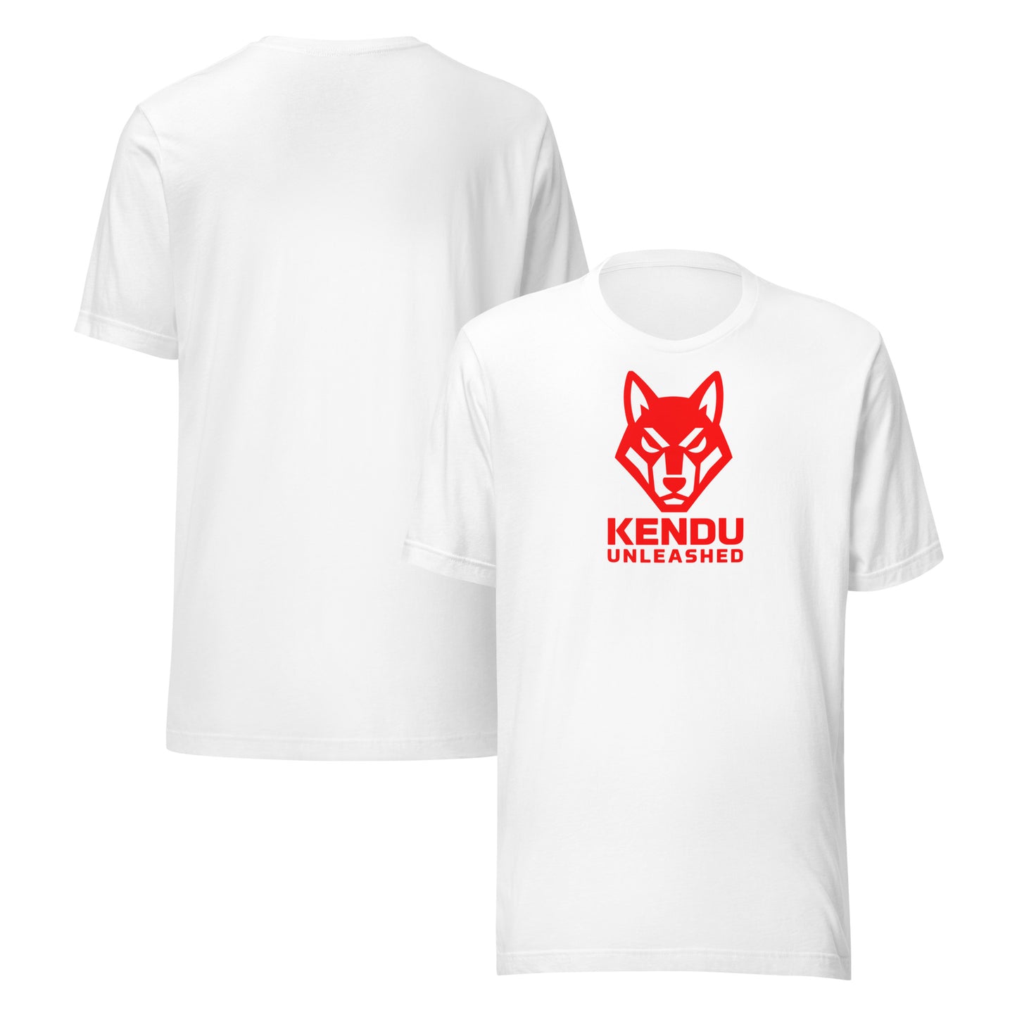 Kendu Unleashed Unisex T-Shirt (Red Logo)