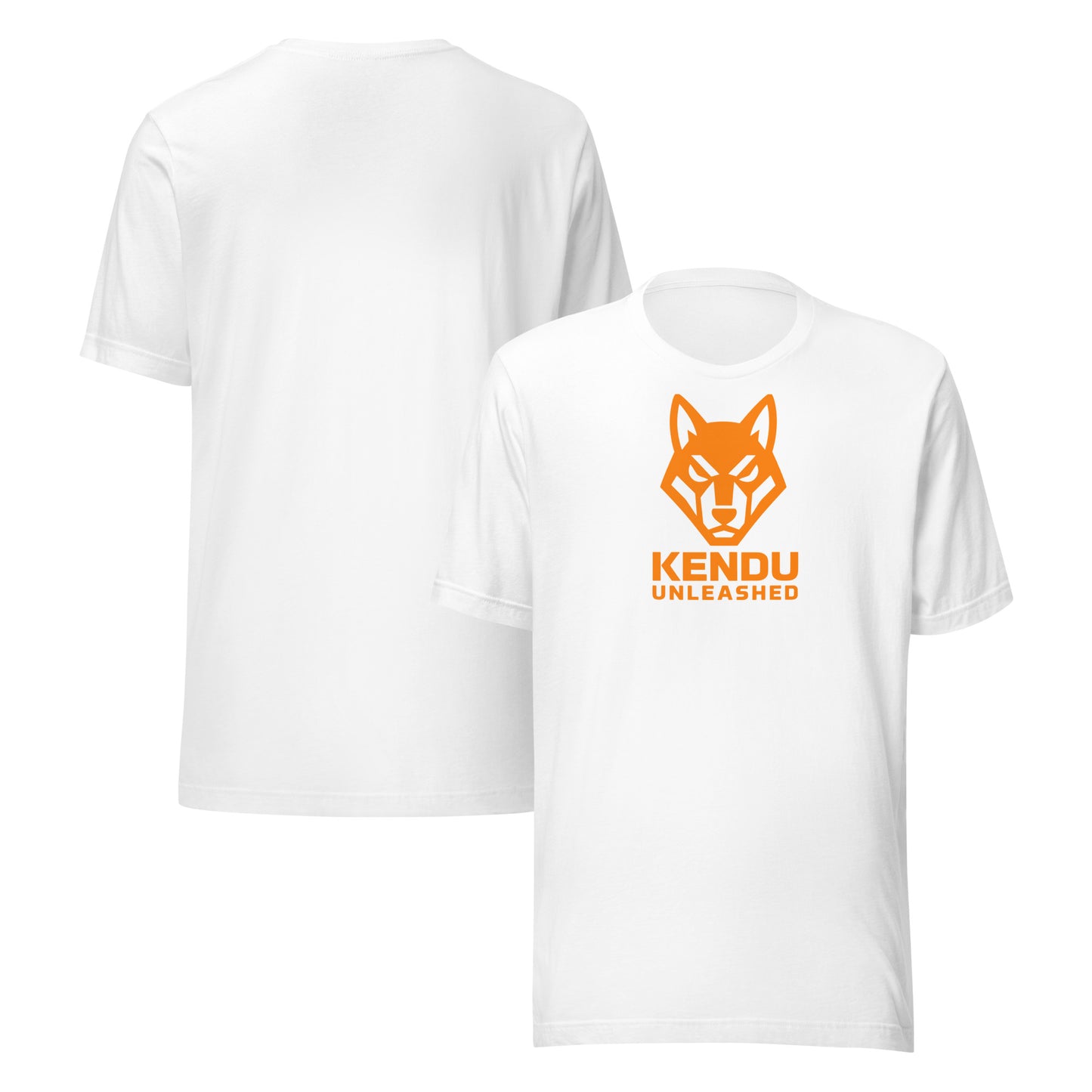 Kendu Unleashed Unisex T-Shirt (Orange Logo)