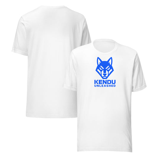 Kendu Unleashed Unisex T-Shirt (Blue Logo)