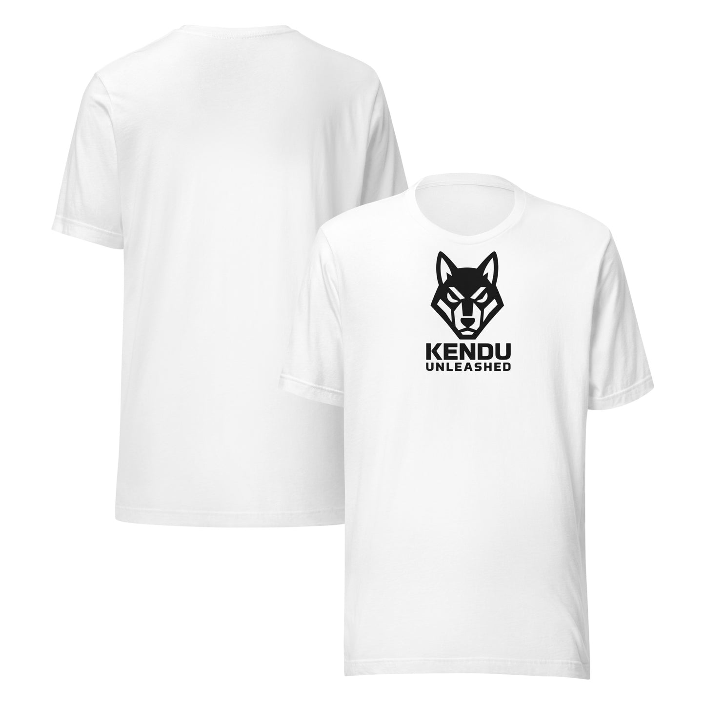 Kendu Unleashed Unisex T-Shirt Black Logo